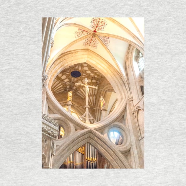 Saint Andrew's Cross, Wells Cathedral by BrianPShaw